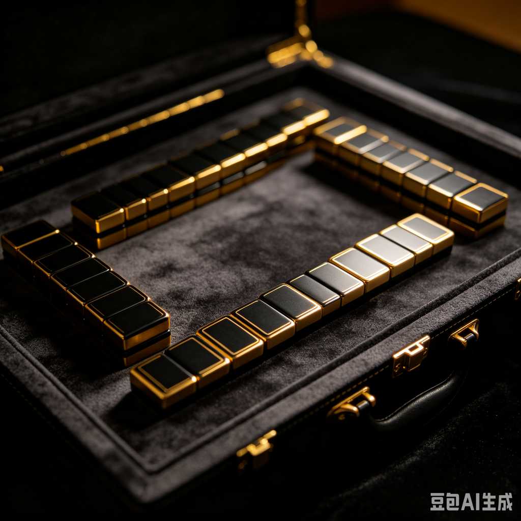 glossy mahjong tiles