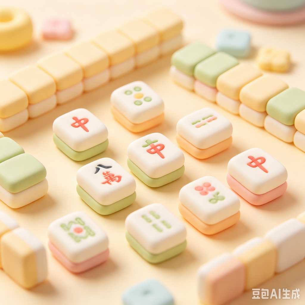 painting pattern mahjong tiles