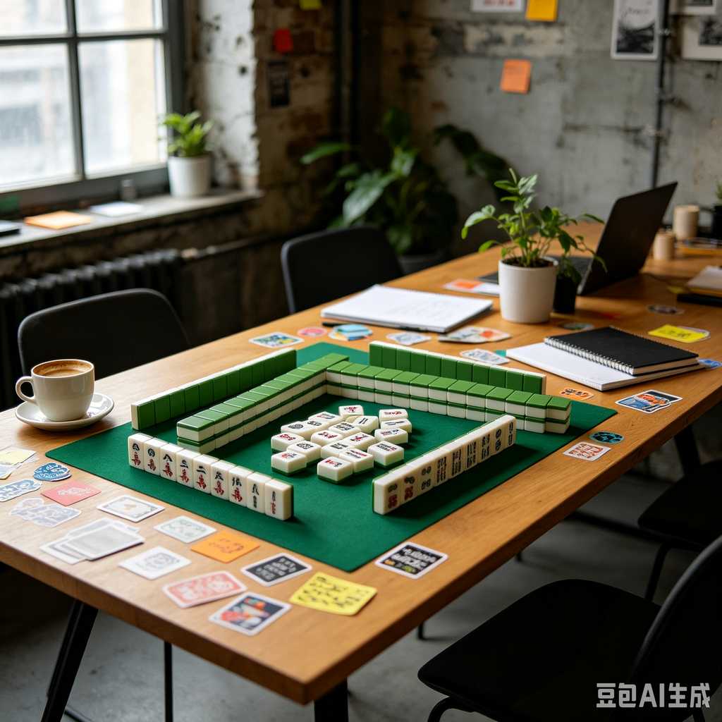 ultra light mahjong tiles set