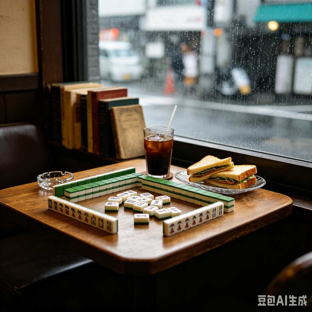 custom logo printed mahjong tiles