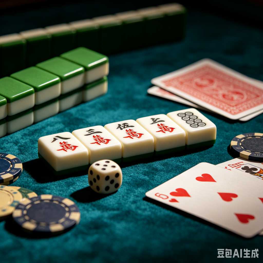 oil painting mahjong set